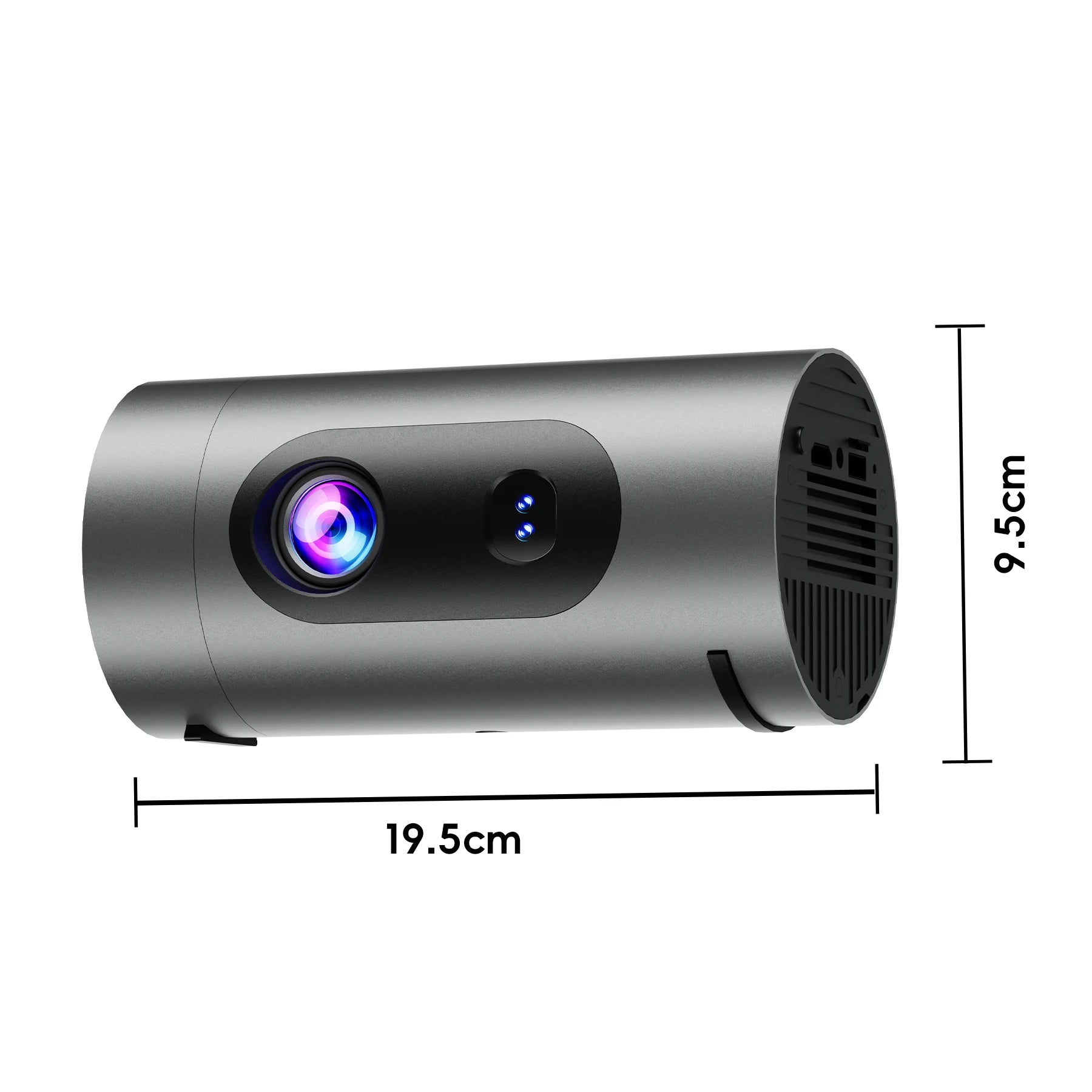 XBJ Portable Smart Projector WiFi 6 and Bluetooth 5.2, Built-in APPS, USB-C Powered, Auto Focus, Keystone, Compatible with HDMI/USB/Smartphone/TV Box/Laptop, Perfect for Bedroom/Office/Outdoor/Camping Use